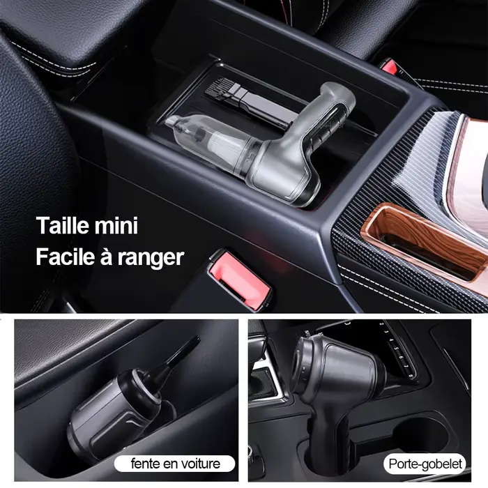 Aspirateur portable sans fil pour voiture et maison