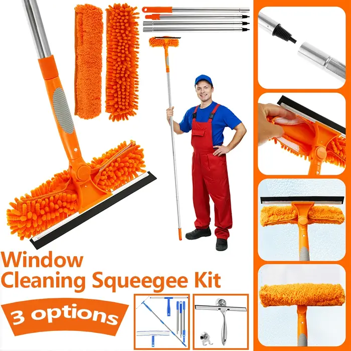 Kit de Raclette de Fenêtre Professionnelle Multifonctionnelle