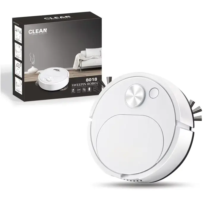 Nouveau Robot de balayage USB aspirateur vadrouille 3 en 1 intelligent sans fil 1500Pa traînant nettoyage