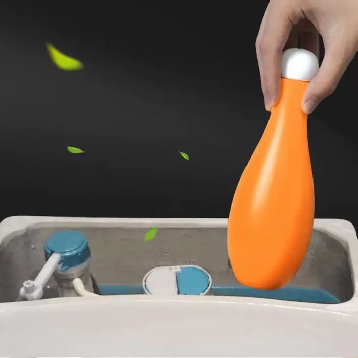 Nettoyant pour cuvette de toilette avec forme de Bowling