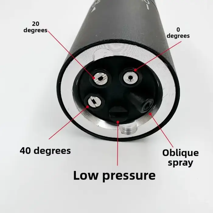 Buse de lavage à pression réglable 5 en 1: nettoyage polyvalent pour chaque tâche