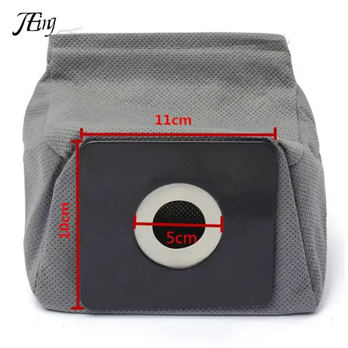 Sac à poussière universel lavable pour aspirateur, réutilisable, 11x10cm, gril, transporteur, LG, Ha