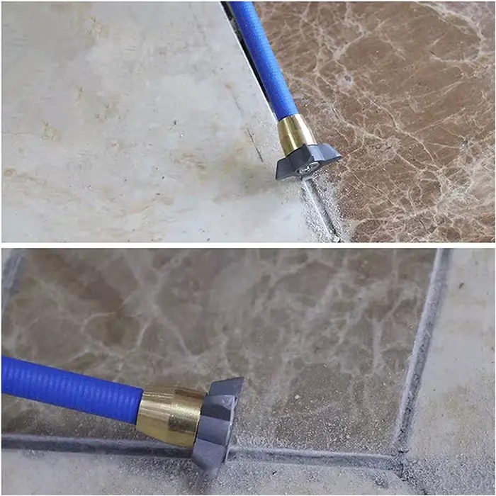 Nettoyeur professionnel d'écart de carrelage en acier au tungstène 4 en 1