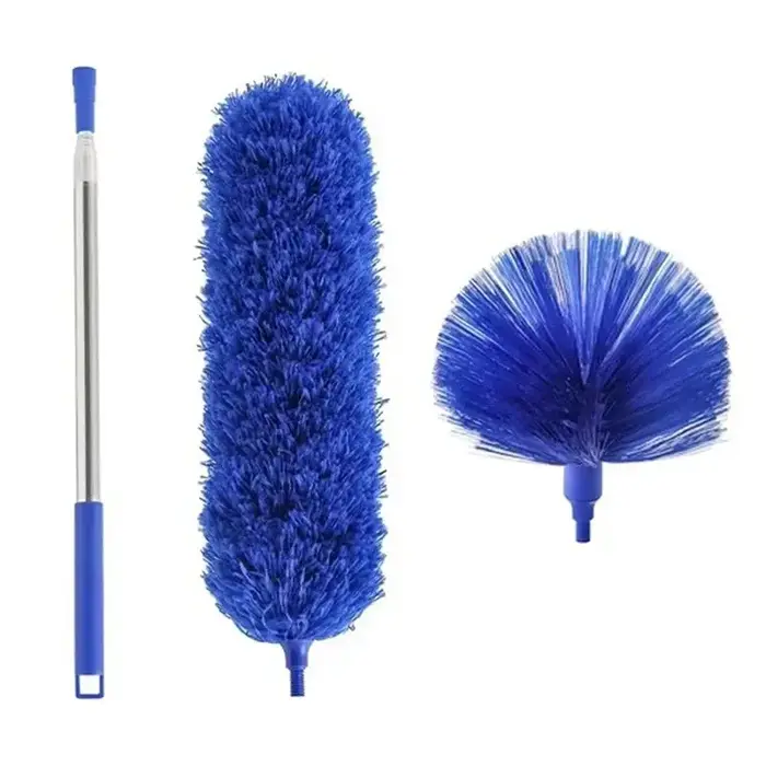 BSEVB - Plumeau télescopique lavable 250 cm en microfibre pour éliminer les toiles d'araignées