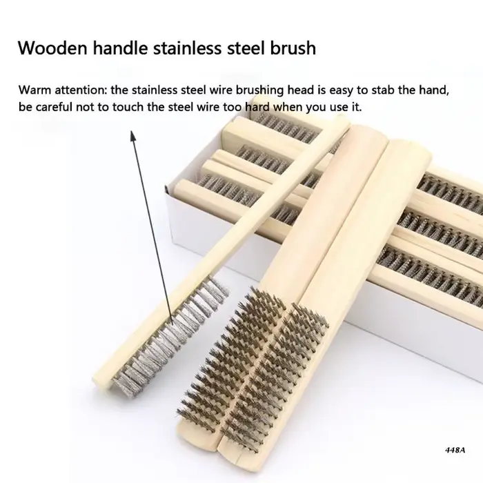 Ensemble de 3 brosses métalliques pour le nettoyage