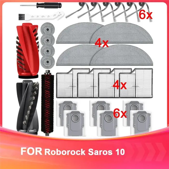 A74E-Kit d'accessoires pour Robot Roborock Saros 10
