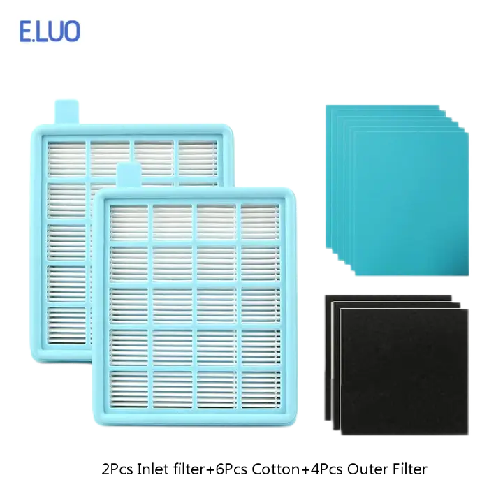 Filtre maille filtre HEPA BUFFALO-MISTRAL pour aspirateur Philips FC8470 FC8471 FC8472 FC8473 FC8474 FC8476 FC8477