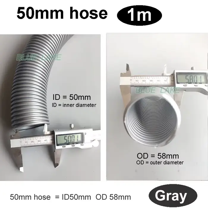 Tuyau fileté pour aspirateurs généraux, intérieur 25mm 28mm 32mm 35mm 38mm 40mm 50mm, pailles à souf