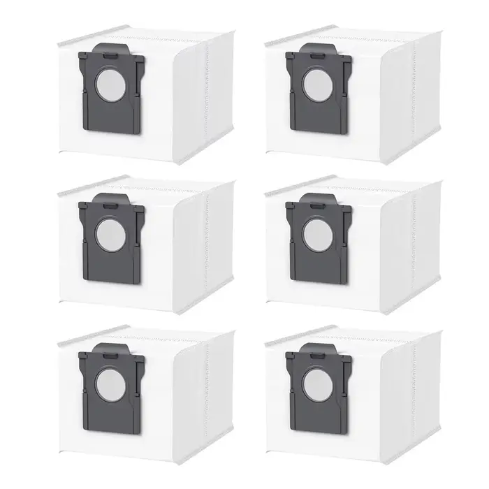 Sacs sous vide pour robot nettoyeur MOVA E40 Ultra, paquet de 6 sacs à poussière de remplacement ave