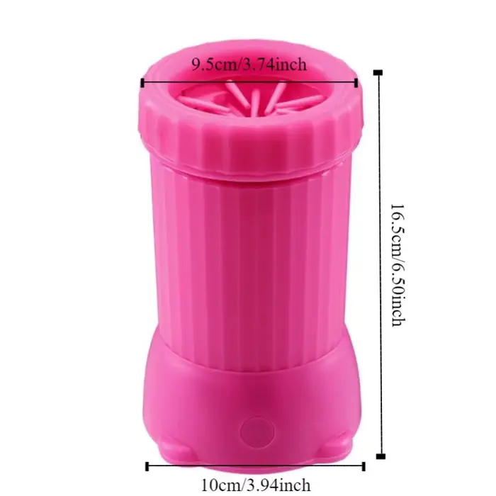 Nettoyeur de pieds de chien électrique Portable et automatique