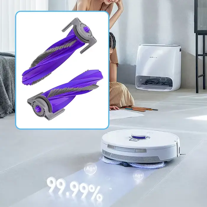 Brosse principale pour aspirateur robot Narwal Freo X Ultra/Freo X Plus/Freo Z Ultra/Narwal Flow/J4/Lite/J5/J5X/J6