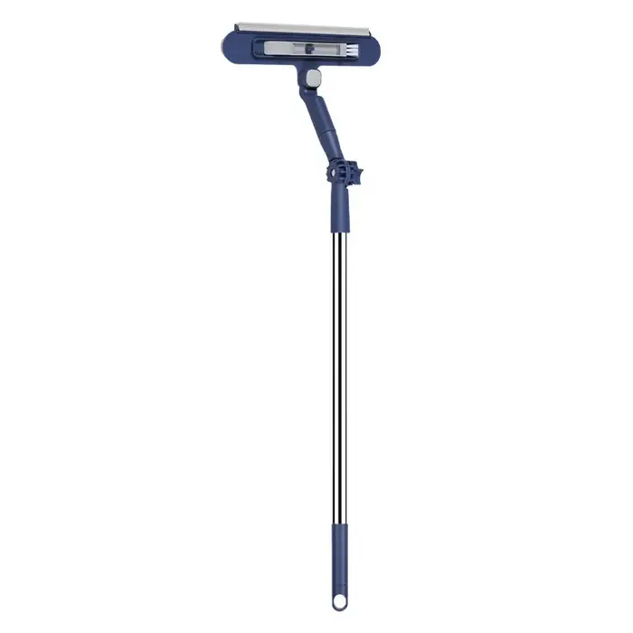 Nettoyeur de vitres double face 120 cm pour fenêtres hautes – Outil de nettoyage de vitres sans angl