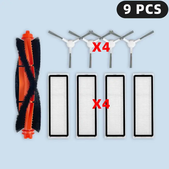 Kits d'accessoires de pièces de rechange pour ( Xiaomi Robot Vacuum S40C / E101 )