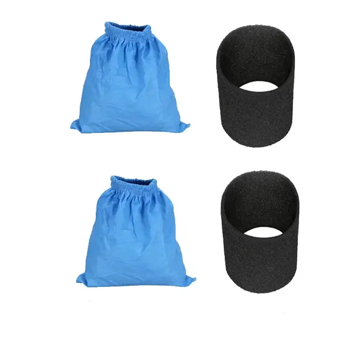 Sac filtrant en Textile et éléments filtrants pour aspirateur Karcher MV1 WD1 WD2 WD3 série NT