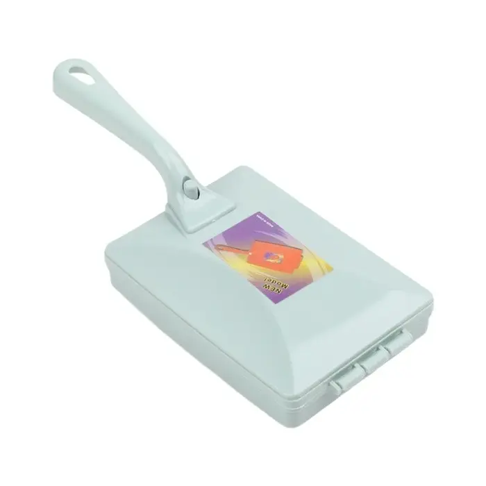 Balai à rouleaux pour tapis, canapés, lits, tables, collecteur de miettes portable avec double brosse et conteneur facilement accessible