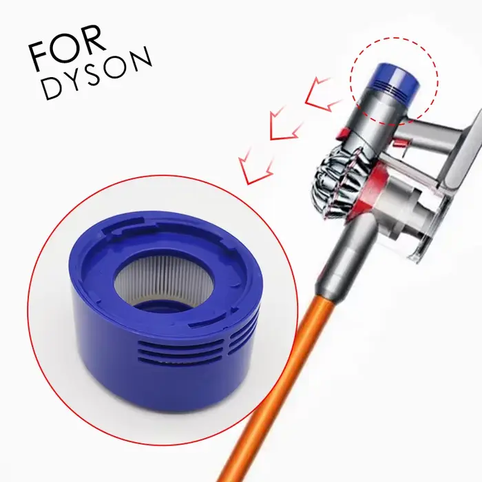 Filtre à poussière HEPA pour aspirateur à main sans fil Dyson V6 V7 V8 V10 V11 V12 SV12 SV14 SV18 Slim DC toutes séries