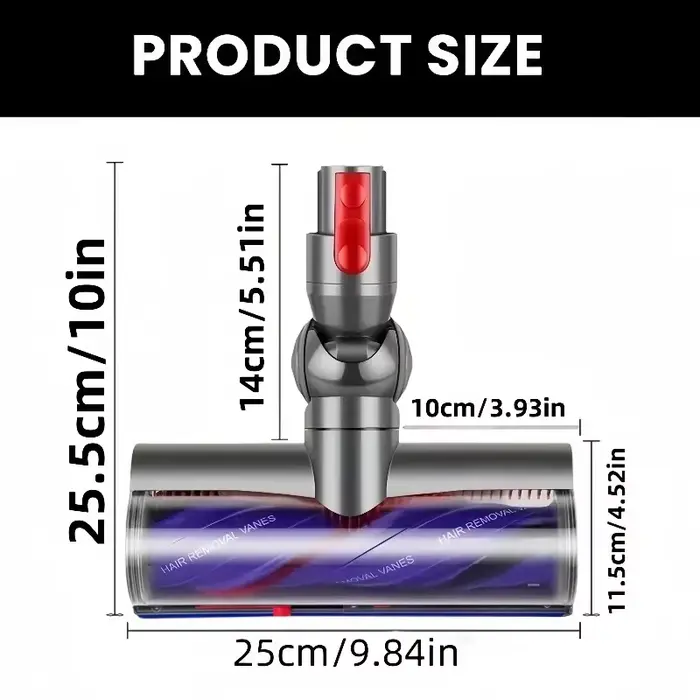 Tête de remplacement Compatible pour aspirateur Dyson V10 V11 V7 V8 V15