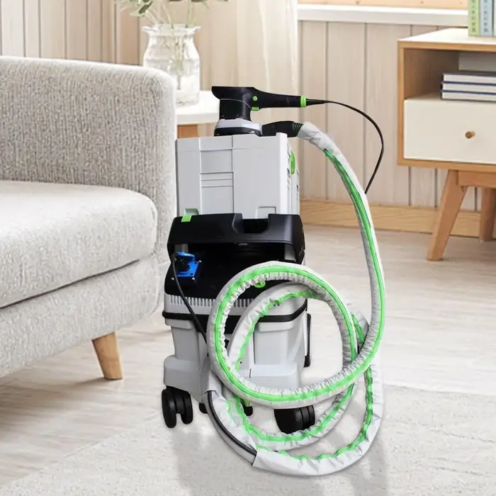 Housse de protection en tissu pour tuyau d'aspirateur de 3,5 m, enveloppe pour tuyau d'aspirateur, accessoires de protection pour aspirateur