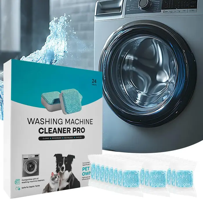 Tablettes nettoyantes pour lave-linge