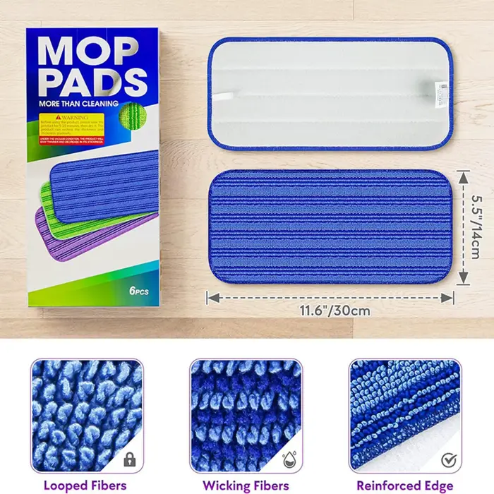 Tampon en tissu pour vadrouille pour Swiffer Wet Jet