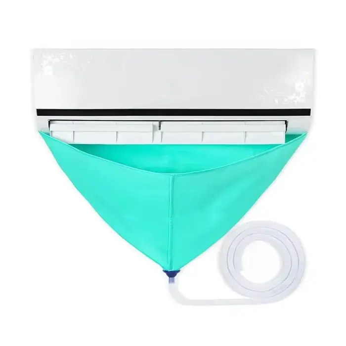 Kit de nettoyage de climatisation, couvercle anti-fuite, ensemble complet de nettoyeur de climatiseu