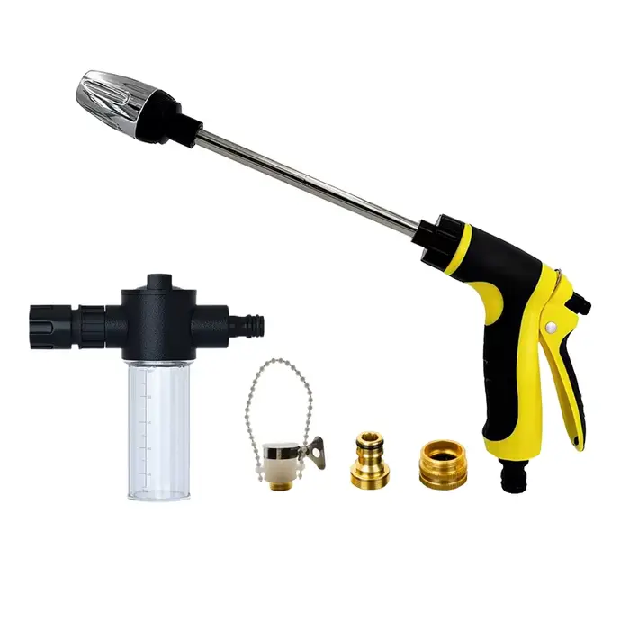 Pistolet d'arrosage haute pression pour lavage de voitures