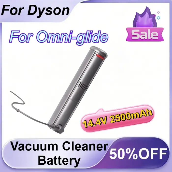 Batterie rechargeable 14,4 V 2500 mAh pour aspirateur Dyson Omni-glide