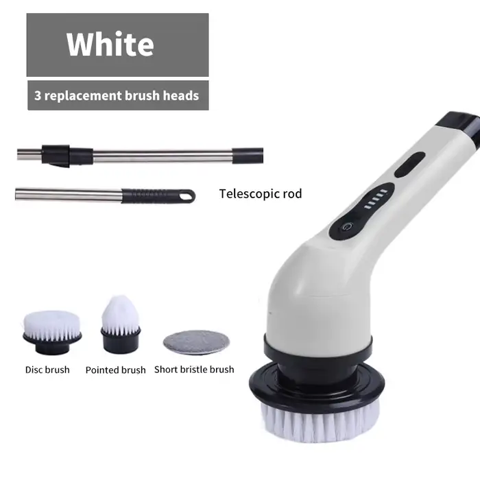 Brosse de nettoyage électrique 9 en 1, épurateur de nettoyage à rotation électrique, outils de netto
