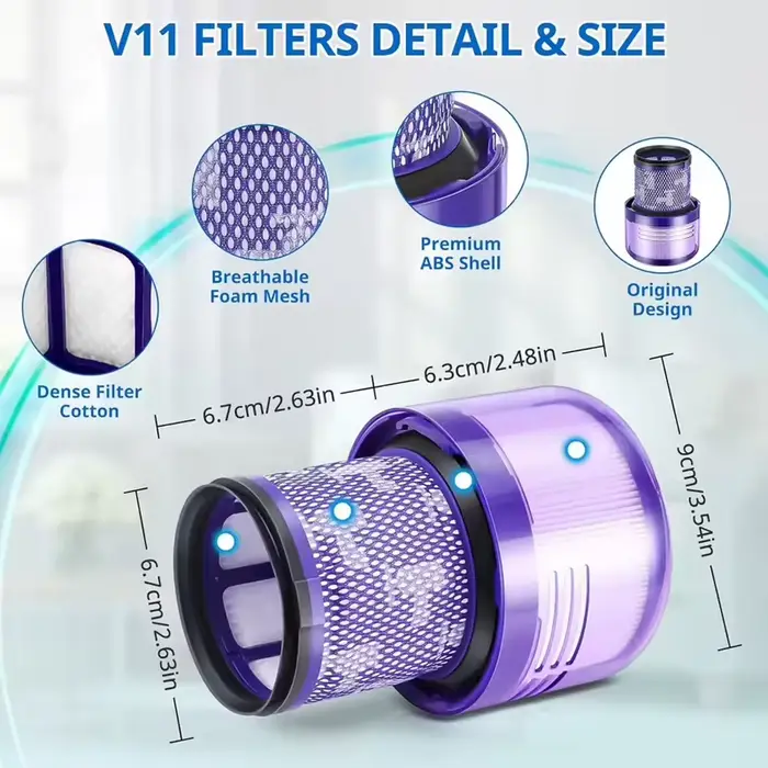 Filtre HEPA pour Dyson V11 couple Drive/V11 Animal V15