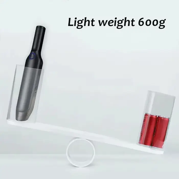 Aspirateur de voiture sans fil, mini aspirateur portable pour voiture, maison et animaux domestiques, 8000P, avec batterie 5000 mAh, sans fil