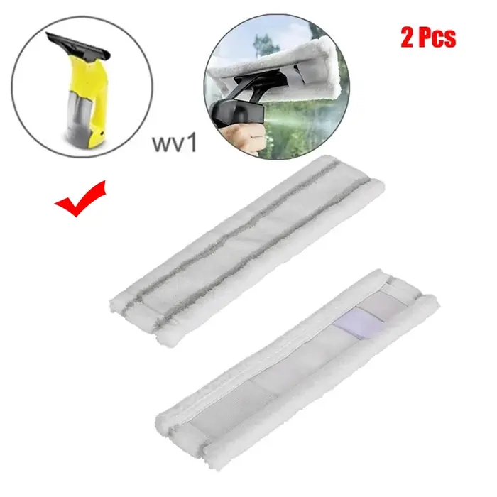 Pour Karcher WV1 WV50 WV75 WV2 WV5 Machine de nettoyage de vitres en Microfibre chiffons de vadrouille accessoires de