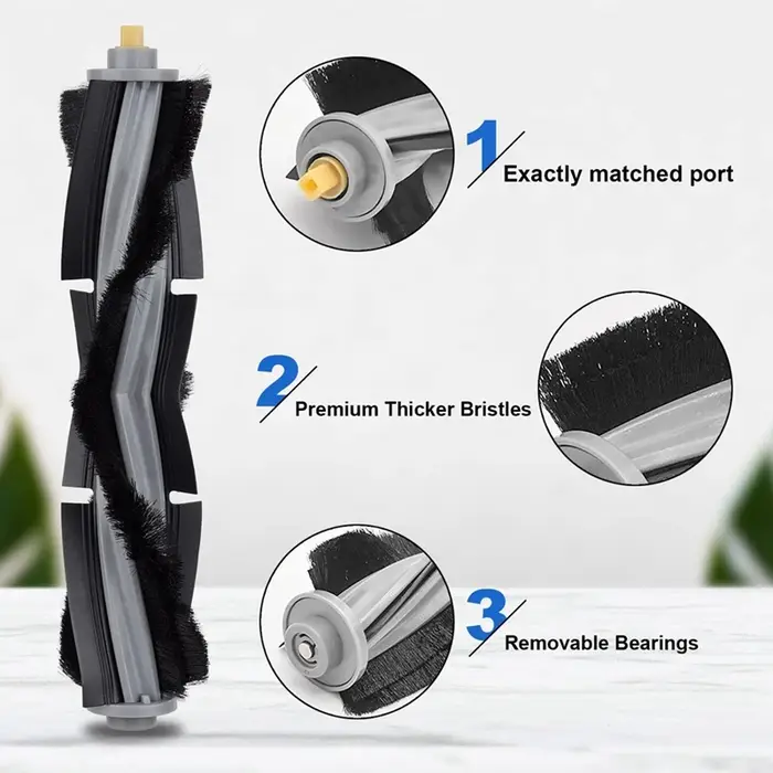 * ABUB – ensemble d'accessoires pour aspirateur Robot Ecovacs Deebot X1 Omni X1 Turbo X1 Plus