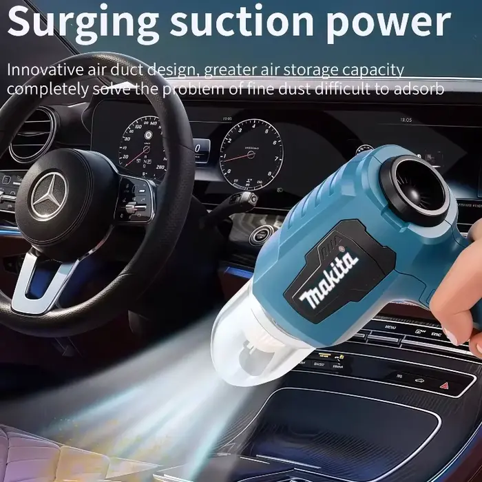 Aspirateur de voiture miniature Makita 18V, multifonction, portatif, rechargeable, outil de collecte de poussière