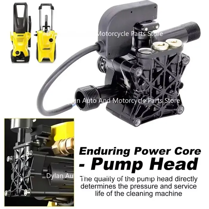 2500W 2900PSI haute pression auto-amorçante diaphragme pompe à eau laveuse Machine de nettoyage pomp