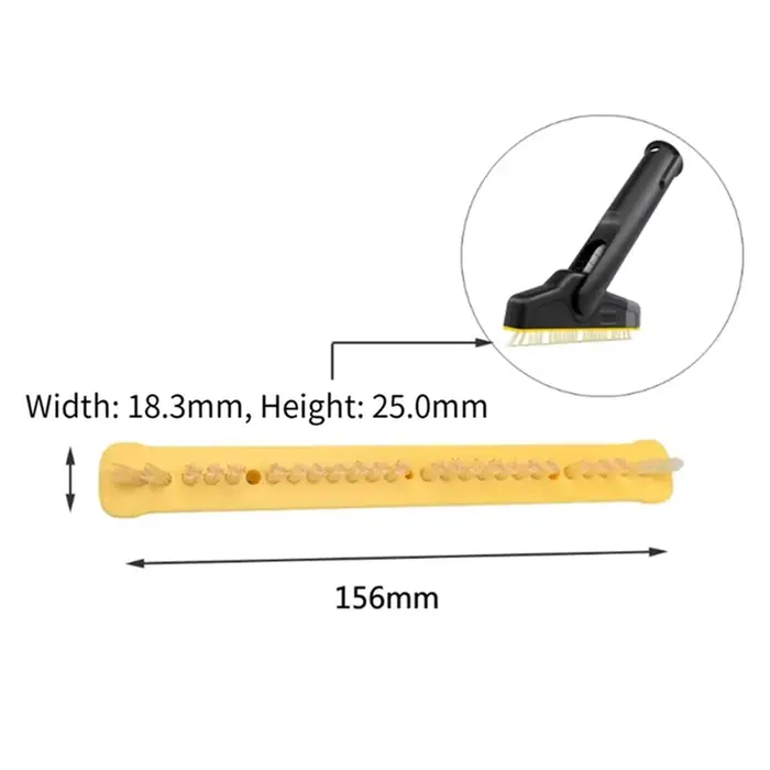 B89B-XXL pour Karcher SC1 SC2 SC3 SC4 SC5 jeu de bandes de brosse 6 pièces