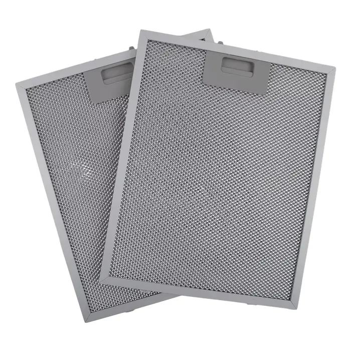 2 pièces filtres pour hotte de cuisine filtre de ventilation d'extracteur de maille métallique 320x260 Mm