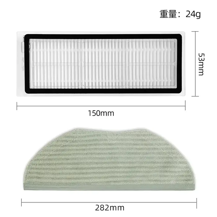 Rouleau de filtre HEPA pour aspirateur robot 360 S9 S6 Pro X90 X95