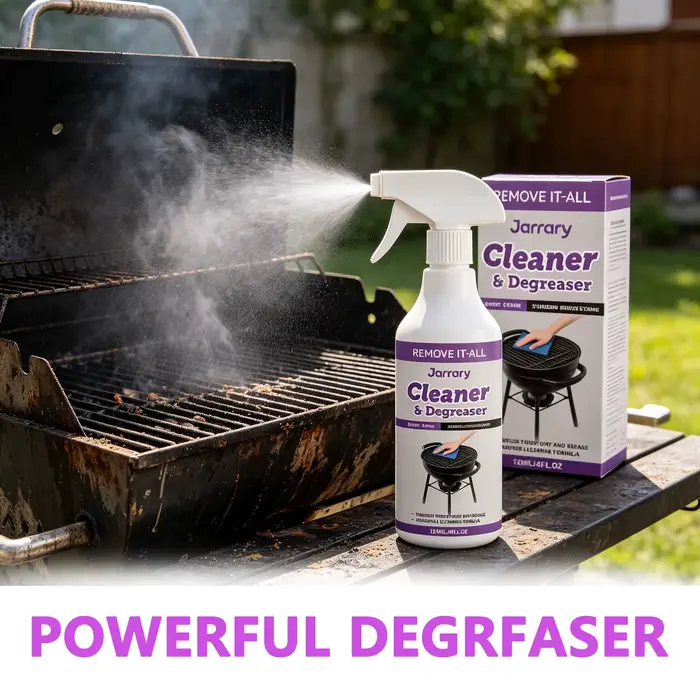Dégraissant puissant pour grillades – Nettoyant mousse rapide pour taches d'huile de cuisine