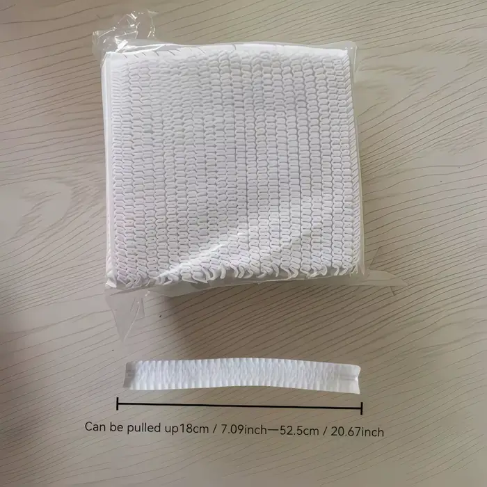 50/100 couvre-balais jetables | Adsorption électrostatique qui absorbe fortement les cheveux et la poussière
