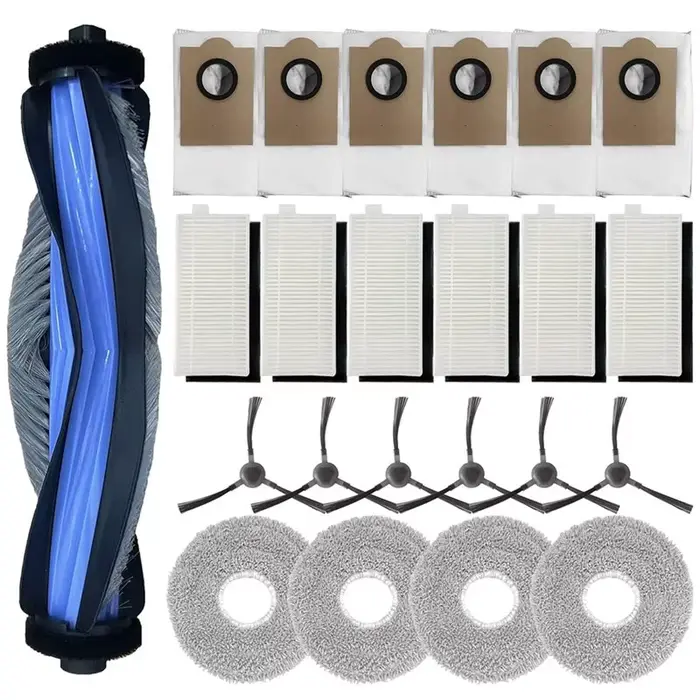 Pour ensemble d'aspirateur Robot Lefant M3, 1 brosse principale 6 filtres HEPA 4 tampons de vadrouil