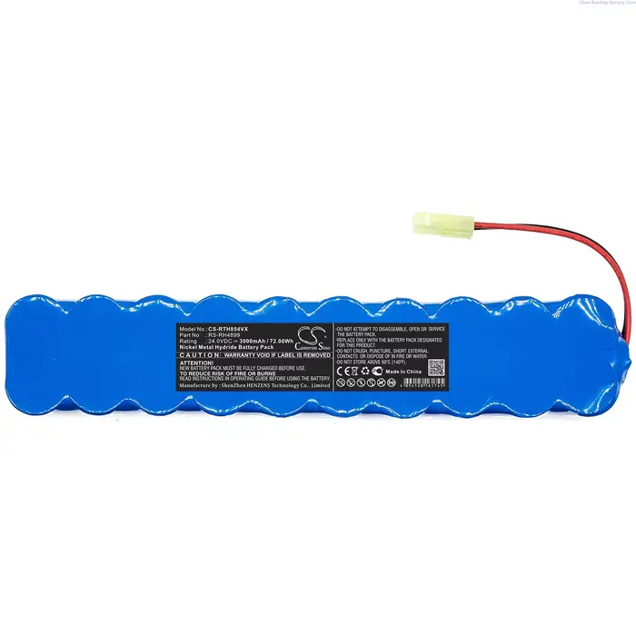 Batterie d'aspirateur 24.0V 3000mAh RS-RH4899 pour Rowenta RH8548 RH854801 RH8552 RH855201 RH8543LE/9A0 RH854801/9A1 RH8569WH9A1