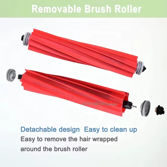Brosse principale complète pour aspirateur Robot Roborock Q5 Q5 + Q7 Q7 Max S7MaxV Ultra T7S Plus G10