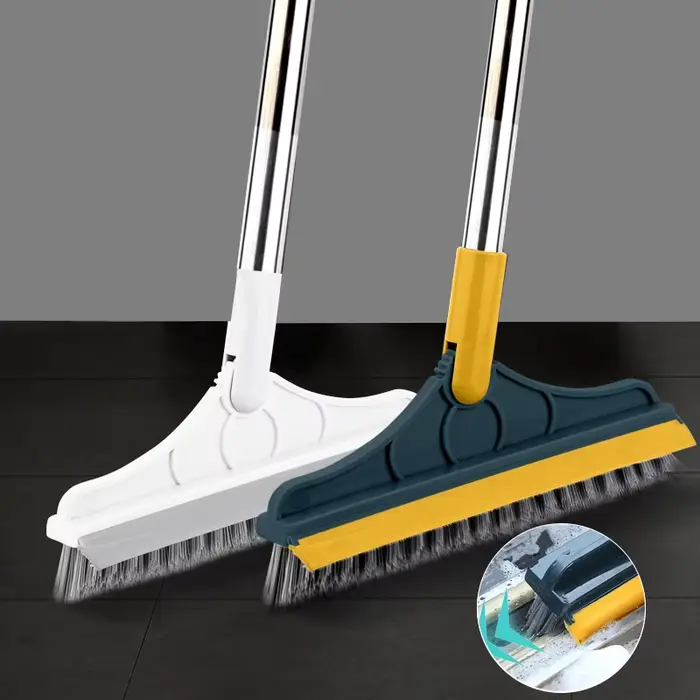 Brosse rotative 2 en 1 pour le nettoyage des crevettes de sol
