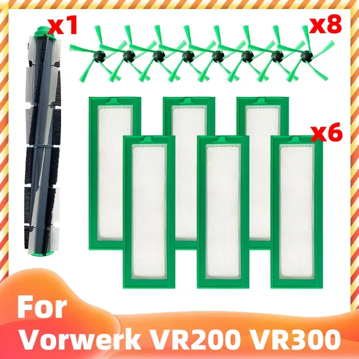 Kit de remplacement pour aspirateur Vorwerk Kobold VR200 VR300