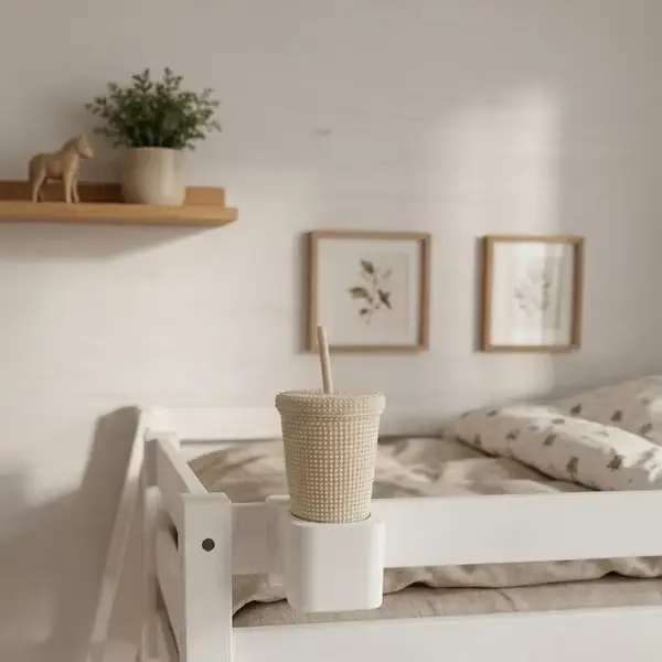 Support de tasse de chevet compatible avec le lit mezzanine IKEA STORA