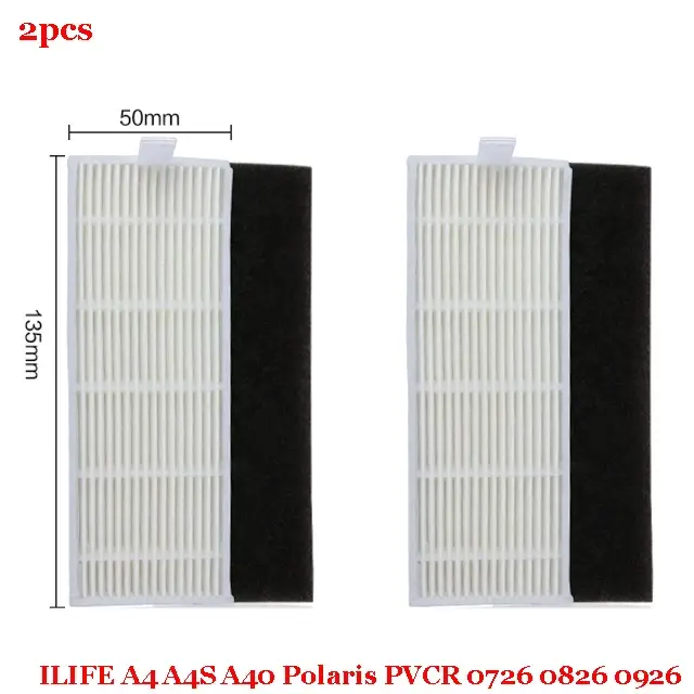 Accessoires pour aspirateur Robot iLife A4 A4S A40 Polaris PVCR 0726 0826 0926