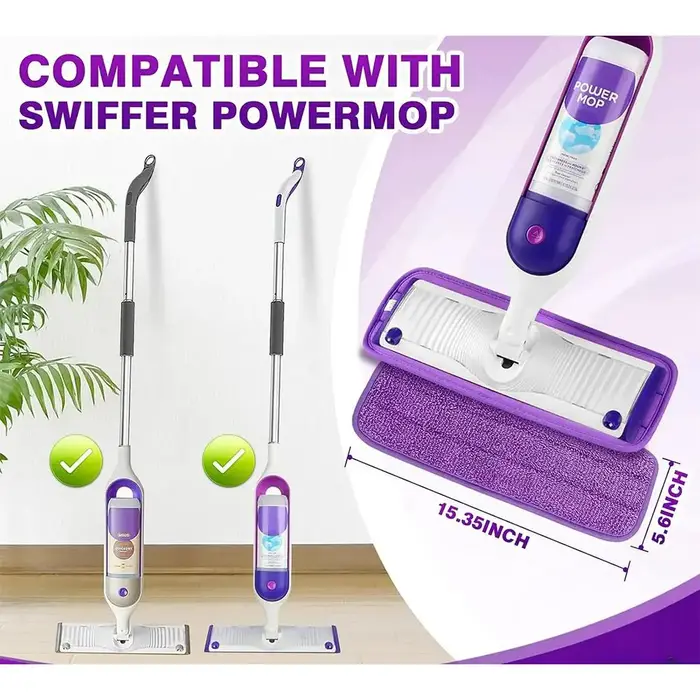 Nettoyage puissant avec tampons à Jet humide Swiffer