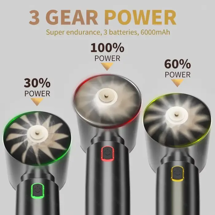 CENRR aspirateur de voiture forte aspiration sans fil puissant nettoyeur