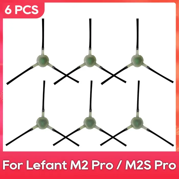 Compatible pour ( Lefant M2 Pro / M2S Pro ) Brosse principale et latérale, filtre, serpillière, sac 