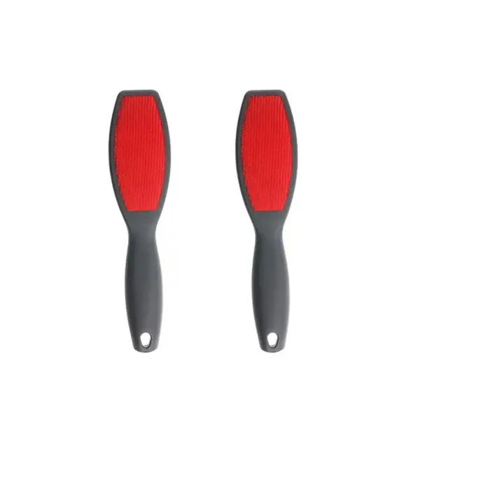 Brosse à peluches double face pour vêtements et poils d'animaux